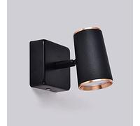 Lampada da Parete Regolabile, faretto da Parete, faretto Girevole da Parete per Lettura da Comodino, Lampada da Parete Moderna per Camera da Letto, faretti da Parete GU10 per Soggiorno, Corr