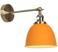 Lampada da Parete retrò, Applique da Parete Regolabile, Lampada da Lettura da Comodino, Lampada da Parete con Braccio Girevole, Decorazione da Parete in Stile Country Amen, apparecchi di Illumina