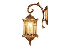 Lampada da parete retrò for esterni E27, applique da giardino, corridoio, cortile, villa, luci da balcone residenziali, impermeabile