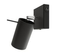 Sollux Lighting Ring lampada da parete 1x40 W nero SL.1049