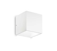 Applique Moderna Rubik Alluminio Bianco Led 8,5W 3000K Luce Calda
