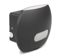 Lampada da parete sensore movimento e crepuscolare LED Maclean MCE366