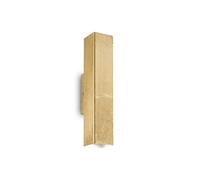 Applique Moderna Sky Metallo Oro 2 Luci Led 7W 3000K Luce Calda