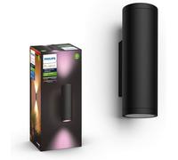 LAMPADA DA PARETE SMART LED APPEAR CONFEZIONE DA 2 NERO LUCE BIANCA E COLORATA I