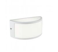 Applique Da Esterno Contemporanea Bia Alluminio Bianco 1 Luce E27