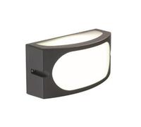 Applique da parete Sovil con attacco E27 IP54 Grigio 174/16