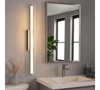Lampada Da Parete Specchio Lampada Da Bagno Memory Dimmer LED L 65 Cm [EEK: Inaditato]