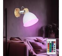 Lampada Da Parete Spot Dimmer Con Telecomando Lampada Da Lettura Orientabile LED [EEK: F]