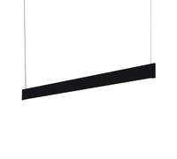 Lampada da Parete Steel 24W Luce Calda 3000K Finitura Nero Ideal Lux