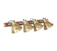 Lampada da Parete Stile Industriale Ottone 90x25 cm E27