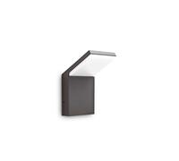 STYLE ap 3000k Lampada parete esterno Antracite L 10 x 17 cm IP54 Ideal Lux 246857