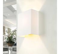 Lampada da Parete Tessuto Bianco Up Down E27 Alice Camera Letto Wandleuchte Luce