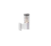 Applique Moderna Tronco Alluminio Bianco 1 Luce E27