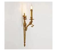 Lampada da Parete Vintage Francese, Lampada da Parete per Interni, Lampada da Comodino a lume di Candela per casa, Villa, Appartamento, Soggiorno, Camera da Letto, Salotto