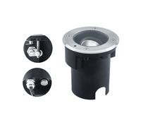 LAMPADA DA PAVIMENTO IKM LICHTTECHNIK PC67107002 - 7W, 3000K, 11,5x11,5 cm, 530 lm, IP67