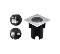 LAMPADA DA PAVIMENTO IKM LICHTTECHNIK PC67107402 - 7W, 3000K, 135x115x135 mm, 373lm, IP67