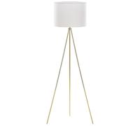 Lampada da pavimento moderna color oro e bianco Vistula