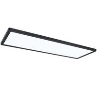 Paulmann Lampada da soffitto Atria Shine LED quadrata nero opaco 58x20 cm 4000K dimmerabile a passi