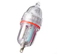Lampada da pesca resistente all'usura del PVC LED per la pesca notturna | Uscita ad alta luminosità, struttura semplice, funzionamento facile, materiale in PVC, pesca in mare pronta