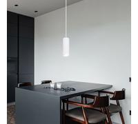 Lampada Pendente Luce Sala da Pranzo Soggiorno Metallo Bianco Lampada da Cucina [EEK: Non valutato]