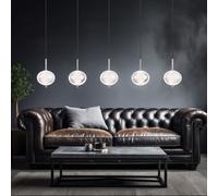 Lampada Da Pranzo A Sospensione LED BigLight Sfere Trasparenti
