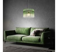 Lampada Da Pranzo A Sospensione LED Verde Chiaro H 150 Cm