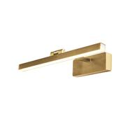 Lampada da quadro Corfu - Metallo ottone satinato