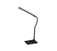 Lampada da scrittoio led 6w slim nera