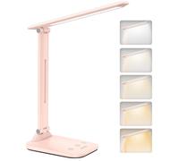 Lampada da Scrivania 5 Colori e 10 Livelli di Luminosità Lampada da Tavolo