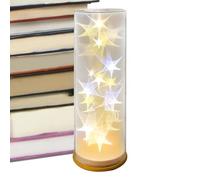 Lampada Da Scrivania A Forma Di Stella, Decorazioni Luminose Moderne A Forma Di Stella, Lampade Da Lettura Per Ufficio, Camera Da Letto Dormitorio Angolo Lettura Meditazione Cena