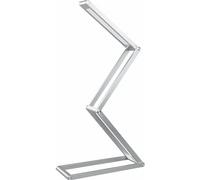 Lampada da scrivania a LED, in alluminio, pieghevole, dimmerabile, a luce diurna, ricaricabile, ideale per la lettura o il comodino, colore