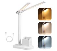 Lampada da Scrivania a LED Lampada daTavolo 3 Luminosità 3 Colori 0.8M USB