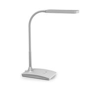 Lampada da scrivania a LED MAULpearly, argento, 38 cm, dimmerabile, CCT Maul