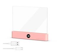 Lampada da scrivania a LED, multifunzione, ricaricabile, con bacheca per messaggi, per studio e uso per andare a dormire