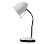 Aigostar Lampada Scrivania Tavolo E27 Classica Vintage Bianca Max 40W