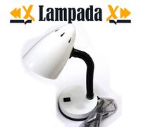 Lampada da Scrivania Braccio Snodabile Inclinabile e Personalizzabile luce E27 [EEK: dipende dalla lampadina]