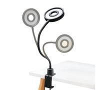 Lampada da scrivania con morsetto A Pinza Dimmerabile Braccio Flessibile 3 | Luce LED lettura con clip per tavolo Per Famiglia Bambini Testiera Dormitorio Studio Camera Appartament