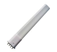 Lampada da scrivania con protezione degli occhi a LED 2G7 8W 6W 4W, sostituisce la lampada da scrivania a tubo tipo 9W11WU(Warm White,Yes,8W)