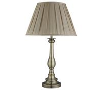 Lampada Da Scrivania Contemporanea Fiammingo Acciaio Ottone Tessuto 1 Luce E27 [EEK: A++]