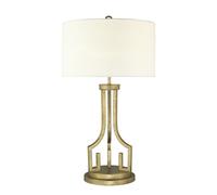 Lampada Da Scrivania Contemporanea Lemuria Acciaio Oro Anticato 1 Luce E27 [EEK: A++]