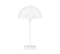 Lampada Da Scrivania Contemporanea Mushroom Acciaio Bianco 1 Luce E14