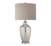Lampada Da Scrivania Contemporanea Nicolls Vetro Di Mercurio Tortora 1 Luce E27