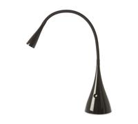 Lampada Da Scrivania Contemporanea Snake Acrilico Nero Led 3W 3000K