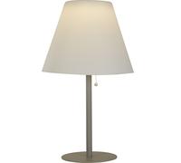 Lampada Da Scrivania Contemporanea Venezia Acciaio Argento Bianco Led 1,6W 0K