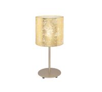 Lampada Da Scrivania Contemporanea Viserbella 1 Luce Acciaio Ottone