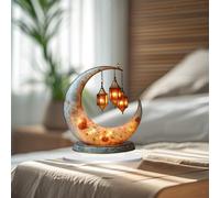 Lampada da scrivania Eid Mubarak Luce notturna Ramadan Moon Light Lampada da