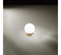 Lampada Da Scrivania In Metallo Contemporanea Maga Oro 1 Luce E14 Grande