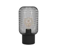 Lampada Da Scrivania Industrial Wrington 1 Luce Acciaio Nero