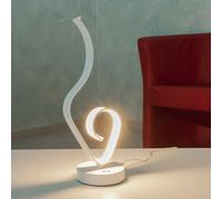 Lampada da Scrivania Luce da tavolo LED 10W Design Onde Abat Jour Lume Moderno [EEK: A]