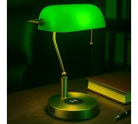 Lampada da Scrivania Luce Tavolo Banchieri Wireless Carica RGB LED Dimmerabile [EEK: F]